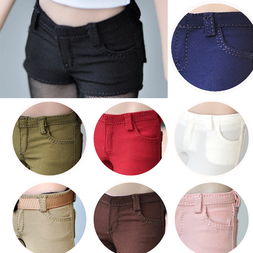 

1/6 Female Doll Woman Clothing Accessories Casual Pant Hot Pants Short Pants Slim shorts Pants for 12" Action Figure Body