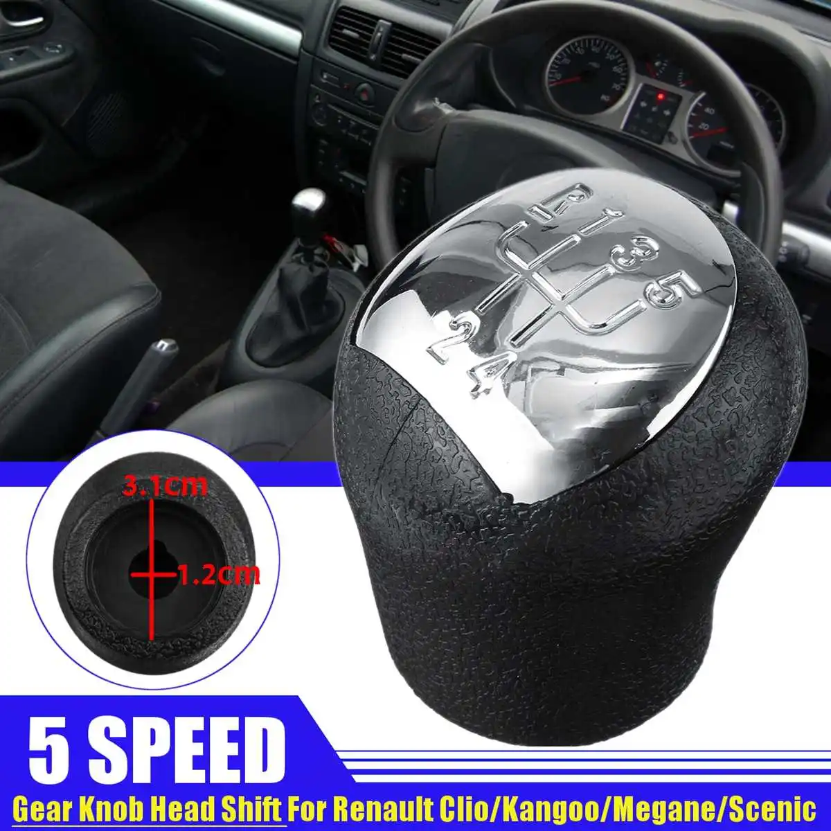 Новая Автомобильная 5 скоростей Ручка передач для Renault Clio Espace Kangoo Laguna Megane Scenic Twingo