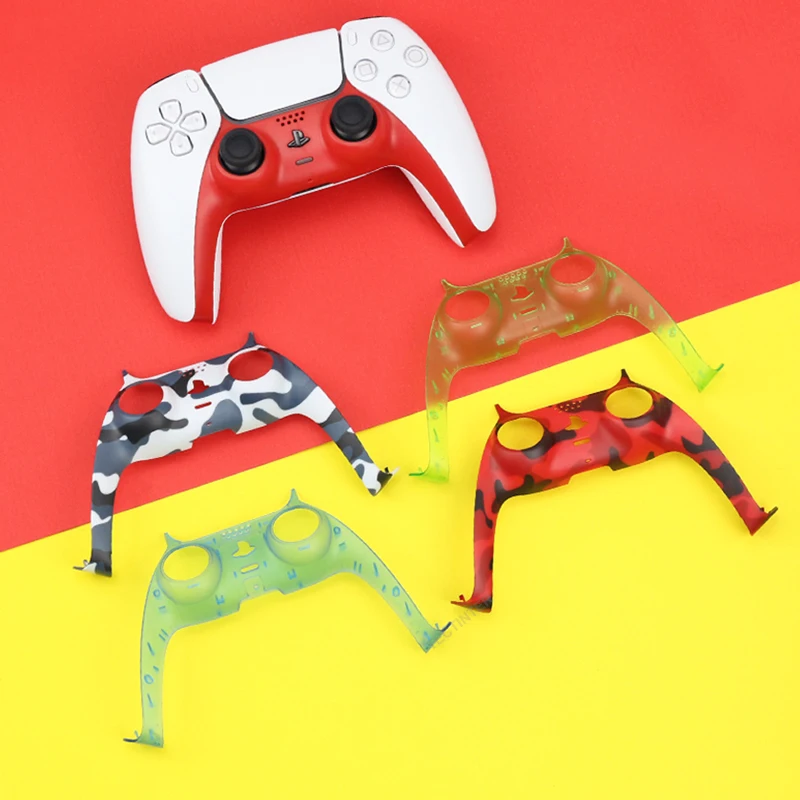 

For PS5 Controller Decorative Strip Replacement DIY Shell Cover Case For PS5 Gamepad Joystick Accessories