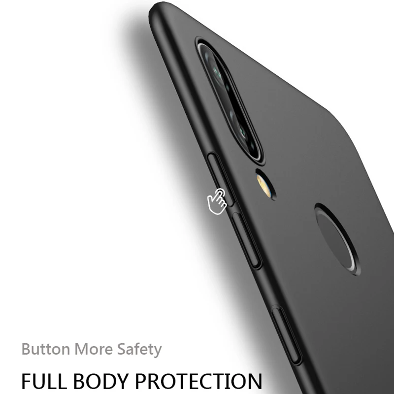 Жесткий матовый чехол UPaitou для Xiaomi Redmi Y3 с полным покрытием на 360 градусов защитный