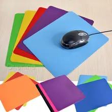Ultra Thin Solid Color Mouse Pad Anti-Slip Wrist Rest Rubber Mat for Gaming Office Computer Laptop PC Mice Pad 10 Colors