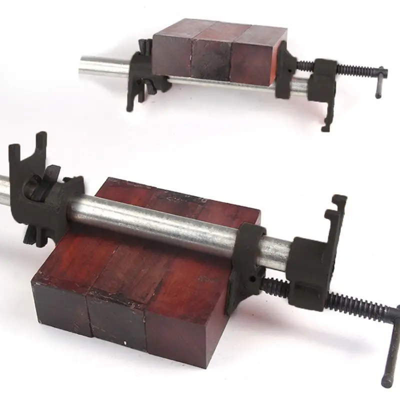 1PCS Woodworking Fixing Pipe Clamp Cast Iron Wood Gluing Clamps Heavy Duty Connector Hardware high clamping pressure | Обустройство