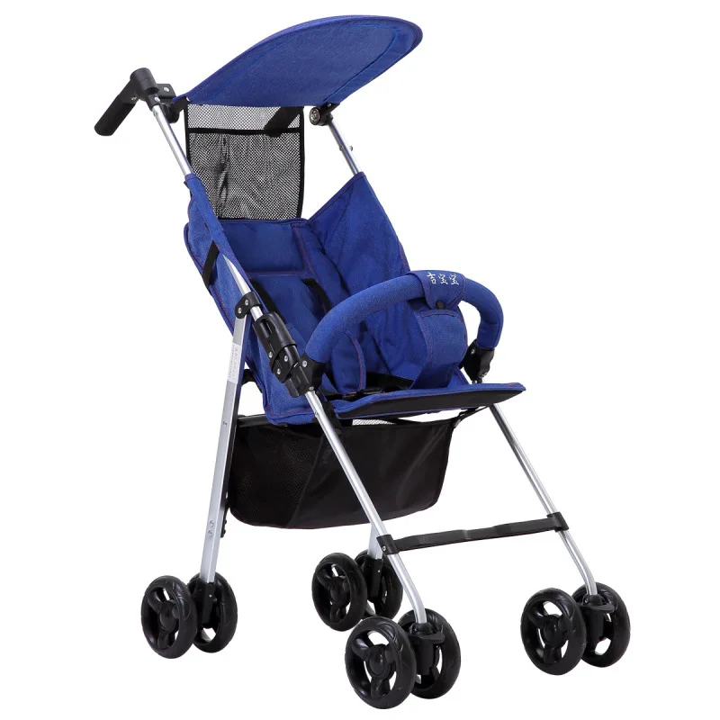 

2019 New beautiful baby stroller simple comfortable aluminium baby stroller