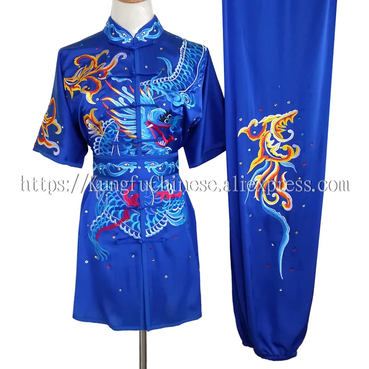 Китайская форма Wushu для кунг-фу одежда костюм боевых искусств стандартная