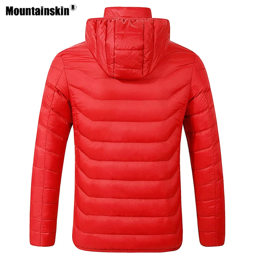 Зимняя мужская куртка для походов с USB подогревом спорта на открытом воздухе