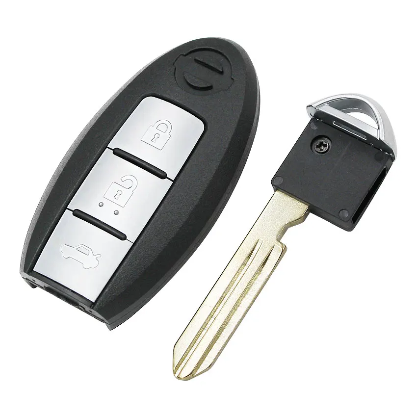 3 Button Keyless-go Remote Key FSK315MHz PCF7953M / HITAG AES 4A CHIP ：S180144103 (SUV)​ For Nissan X-Trail​ | Автомобили и