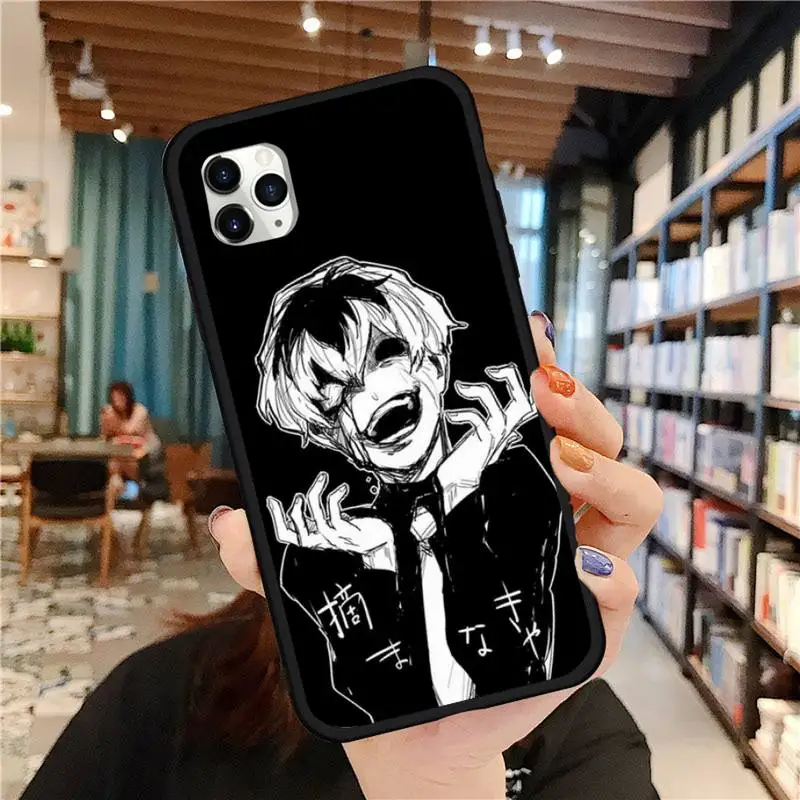 

Tokyo Ghoul Cool Japanese Anime Phone Case for iPhone 11 12 pro MINI XS MAX 8 7 6 6S Plus X 5S SE 2020 XR