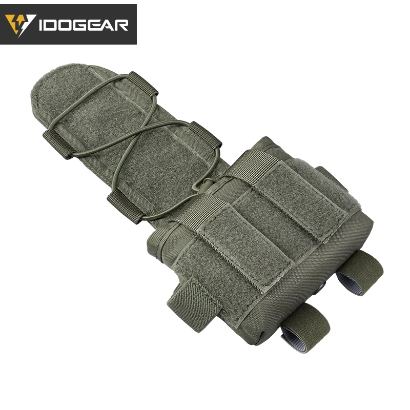 IDOGEAR Tactical Pouch MK2 Battery Case for Helmet Hunting Camo Combat Military 3525 |