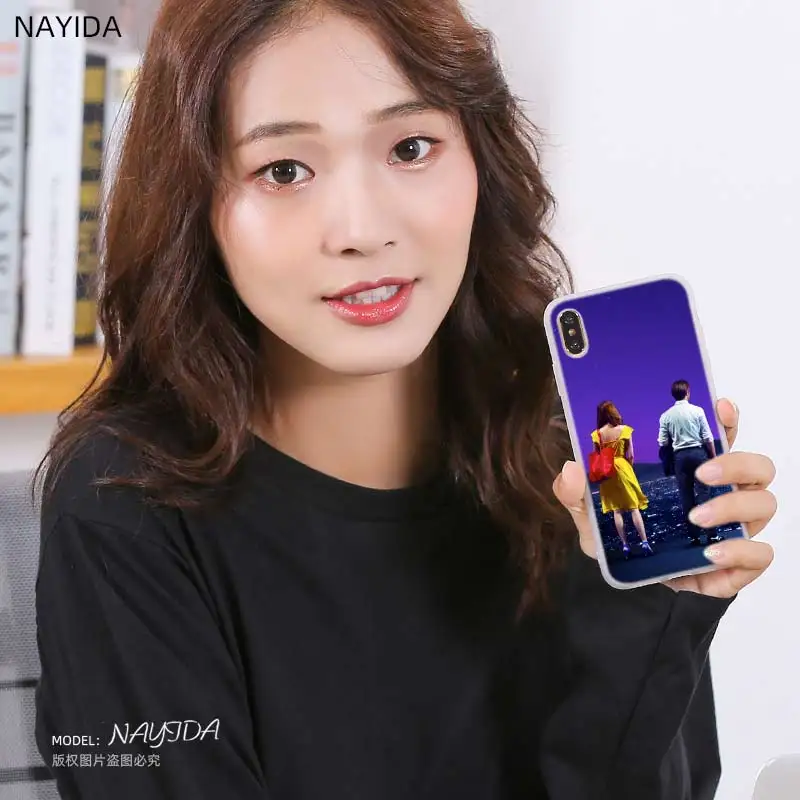 Soft Silicone Soft Coque Shell Case for iPhone 13 12 11 Pro X XS Max XR 8 7 6 Plus SE 2020 La Land Emma Stone Ryan Gosling images - 6