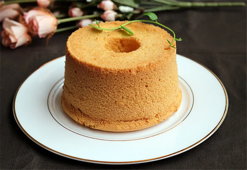 Круглый шифоновый тост для торта со съемным дном полый дымоход форма DIY