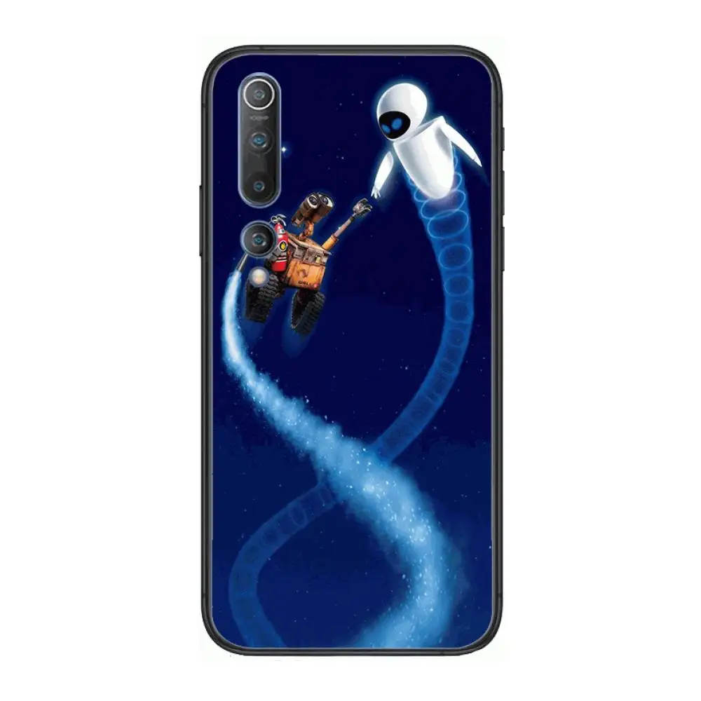 

Robot Cute Boutique Phone Case For xiaomi mi11 5g 10 liti Ultra 9Pro SE 3 8 Note Anime Black Cover Silicone Back Pretty tpu