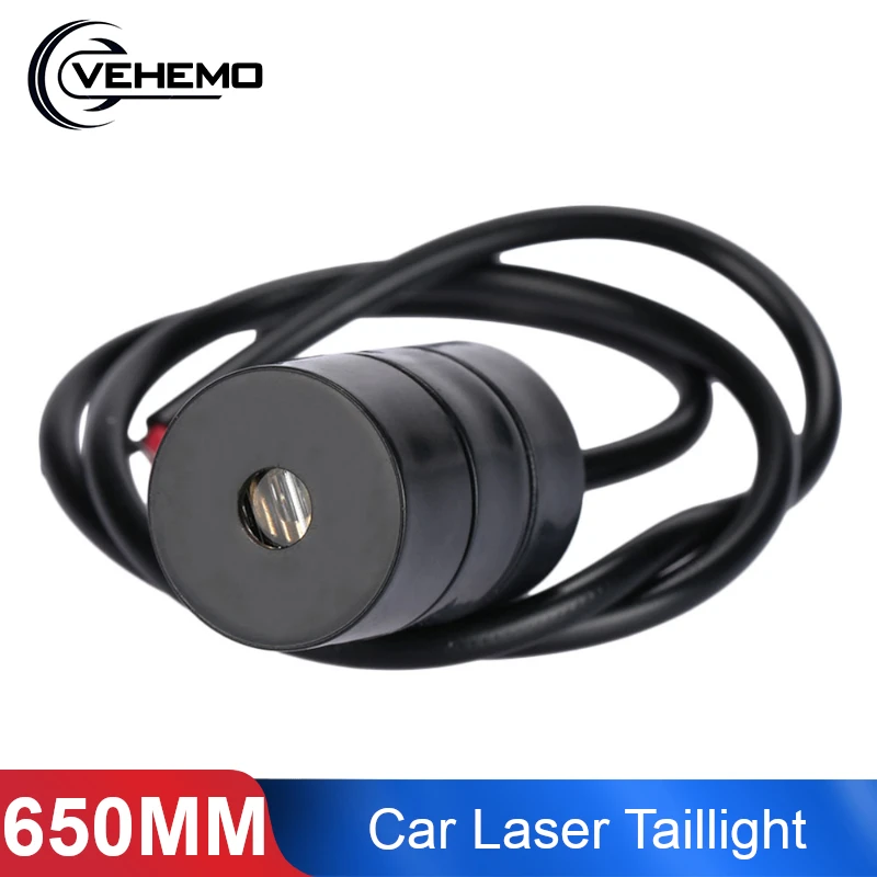 Автомобильный задний фонарь Vehemo стоп сигнал лазерный противотуманный