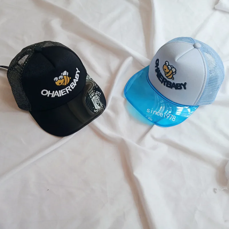 Детские шапки ребенка бейсбольной кепки хип-хоп шляпы летняя мода мальчик Snapback
