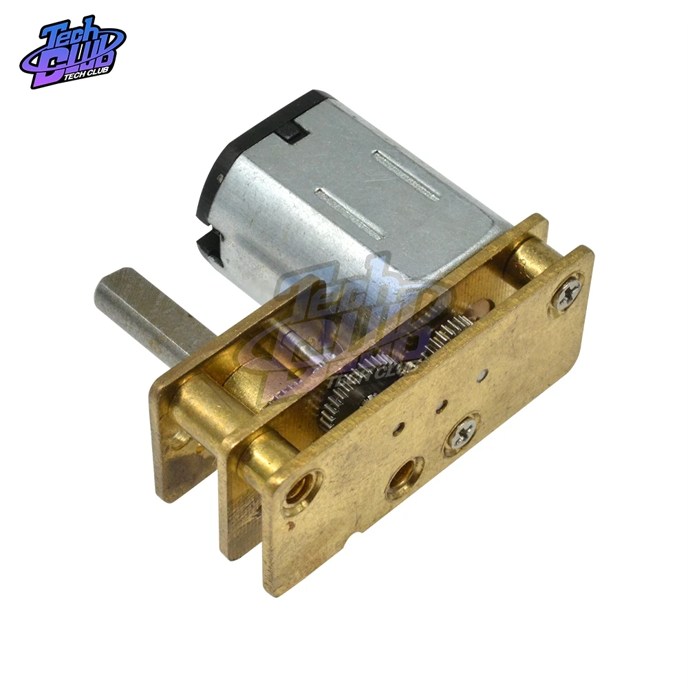 GA1024 N20 DC 3V 6V 12V 100RPM микро высокоскоростной мотор редуктор моторы с металлической
