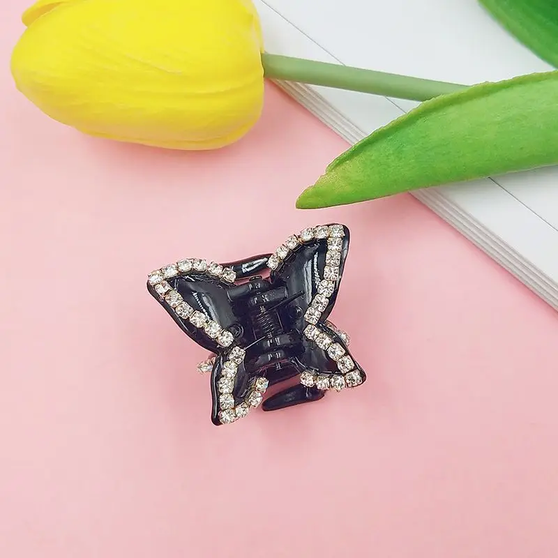 Зажим для волос кофейный/черный 1 шт. 2019|Шпильки и заколки волос| |