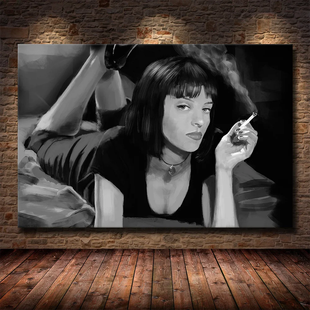 Постер классического фильма целлюлозно-фантастическая Картина на холсте постер