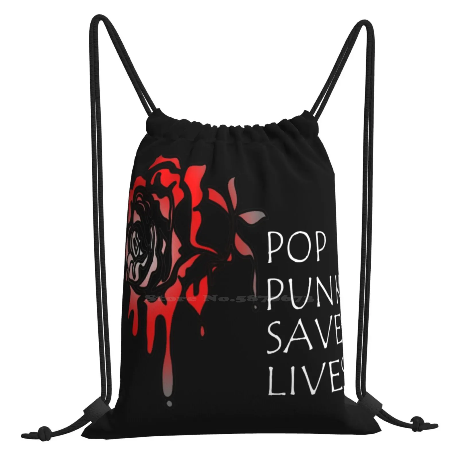 Поп панк спасает жизни кровь Роза Новые поступления сумки унисекс Повседневная
