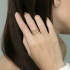 Регулируемое двойное кольцо с именем на заказ кольца с двумя именами пары на кольце новые женские мужские ювелирные изделия из нержавеющей стали Bague Double nom