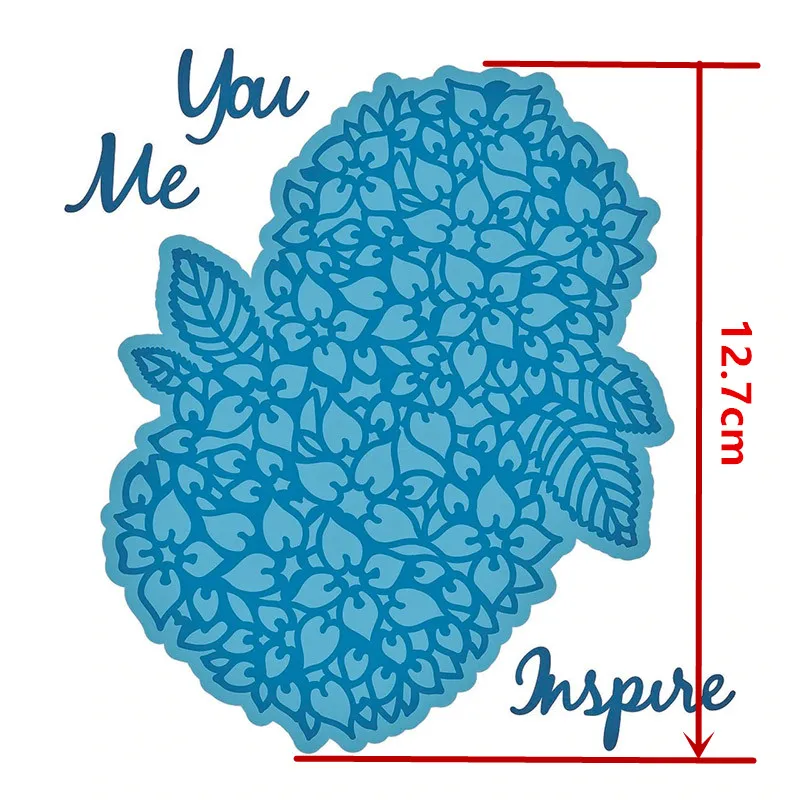 Металлические пресс-формы для гортензии больших листьев изготовления карт 2020 |