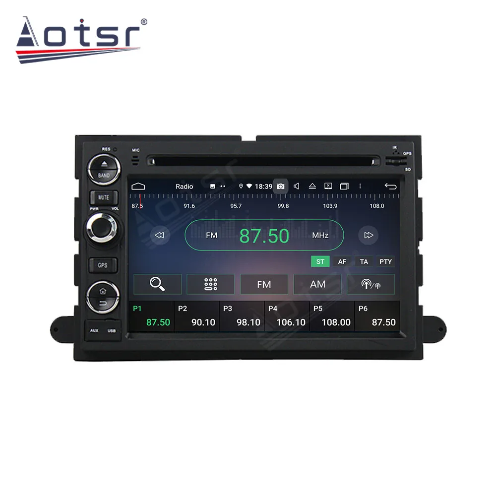 128 ГБ Android радио Автомобильный мультимедийный DVD-плеер для Ford Fusion Explorer F150