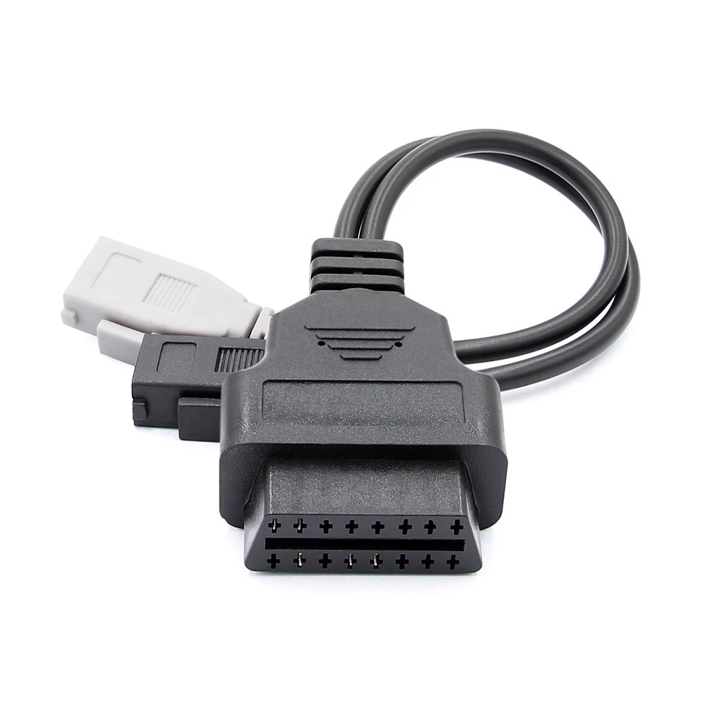 Для Audi 2x2 OBD2 Кабель-Адаптер Vag OBDII 16Pin 16 Pin Штекерный к гнездовому разъему Диагностический кабель для Vag Com elm327