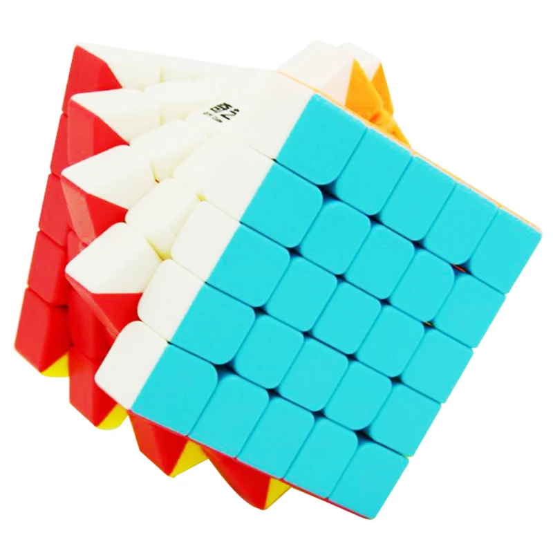 Qiyi Qizheng s 5x5, Magico, кубики цветной или черный Qizheng Скорость головоломка Гладкий кубики, игрушки для Для детей Cubo Magico