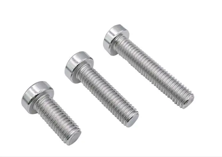 20 шт. DIN7984 M4 * 10 M4x10 Шестигранная розетка из нержавеющей стали тонкая короткая
