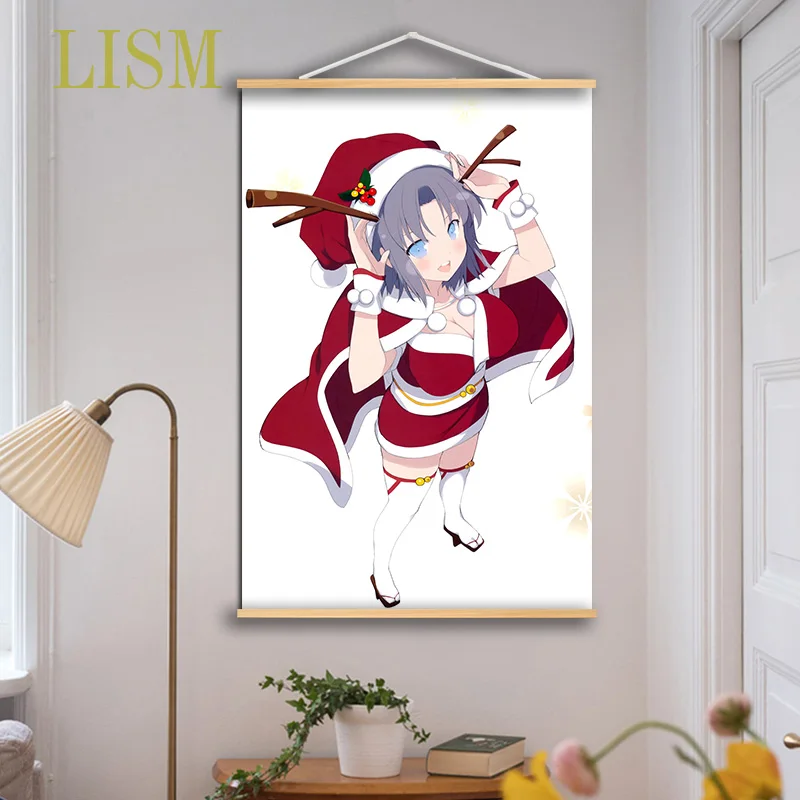 Senran кагура Юми Хибари икаруга аниме постер манга холст живопись твердые