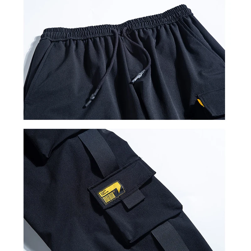 

11 BYBB'S DARK Jogger Men Hip Hop Streetwear Sweatpants Men Joggers Tactics Paratrooper Pants 2020 Fashion Loose Pant Male DG549