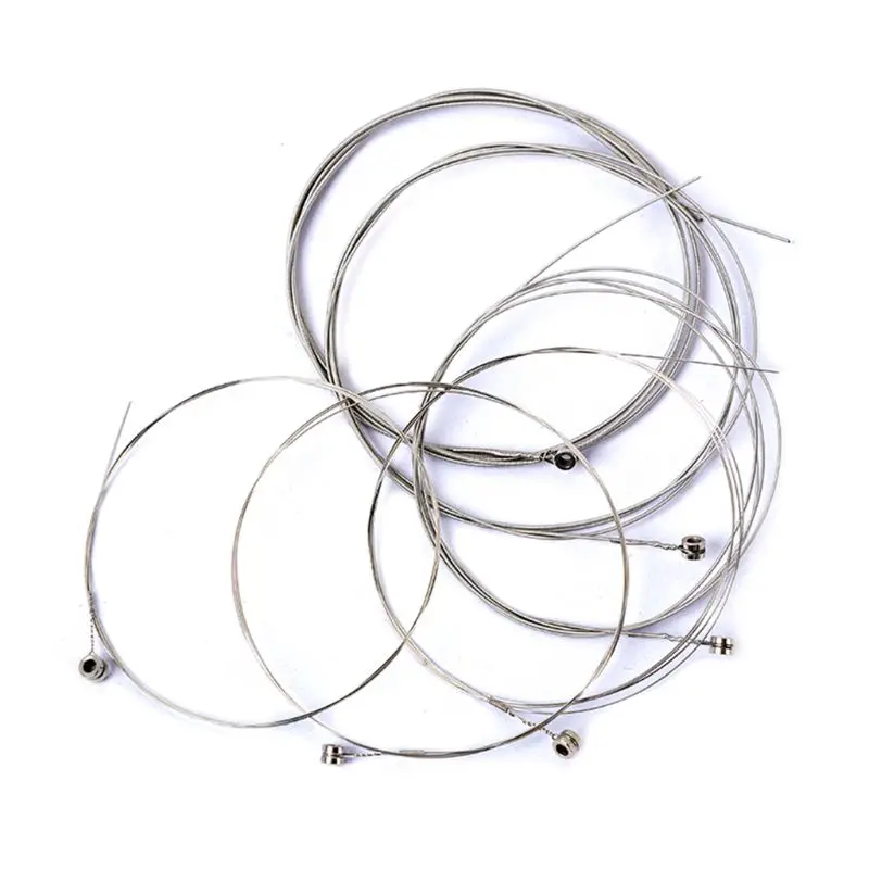 

6pcs/set Metal Strings for Electric Guitar Musical Instrument Parts 87HF