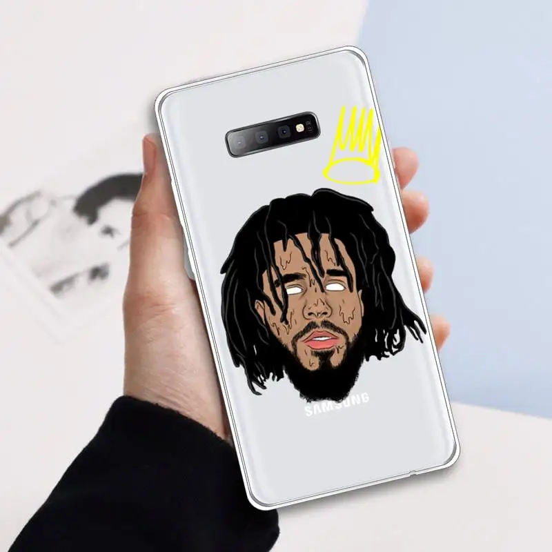 

Y61 Rapper J. Cole Phone Case Transparent For Samsung Galaxy A71 A21s S8 S9 S10 plus note 20 ultra