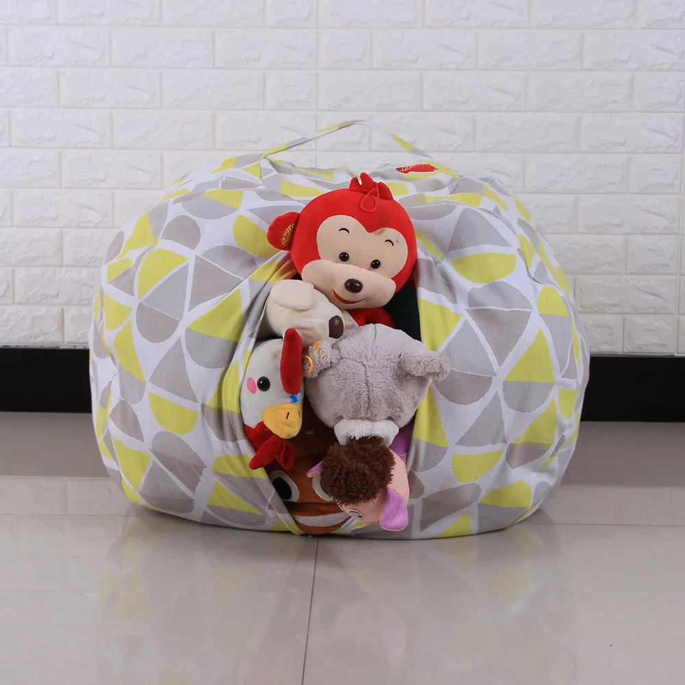 Для детей набитая животная плюшевая игрушка для хранения мешок фасоли мягкий