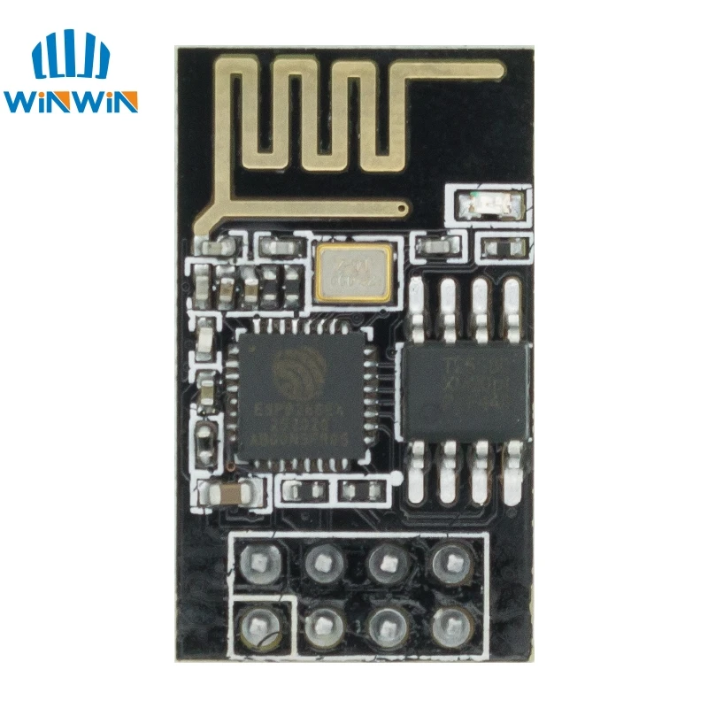 ESP8266 ESP 01 01S WS2812 RGB светодиодный модуль контроллера для IDE/SATA светильник кольцо