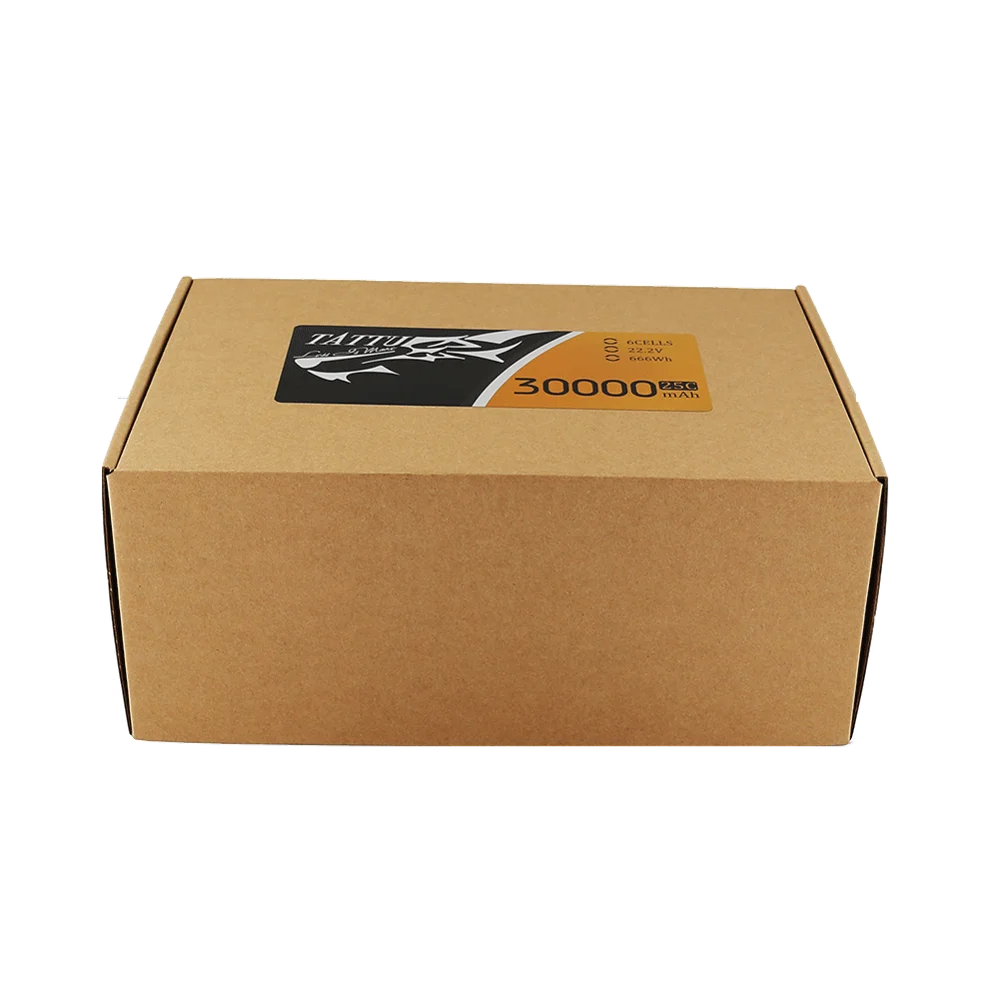 1 шт. аккумуляторы TATTU 6S 30000 мА/ч 22 2 в 25C 6S1P 666wh LiPo аккумулятор с разъемом AS150 + XT150 для