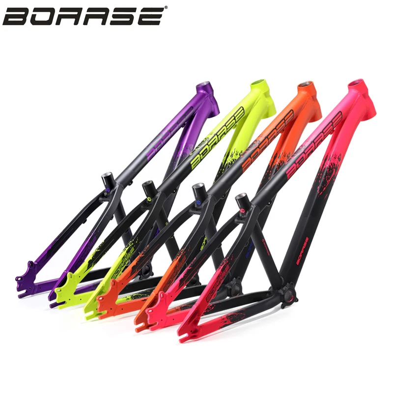 

BOARSE 26inch MTB Bike Frame Professional DJ BMX Frame Aluminum Alloy Baking Finish Colorful Frame