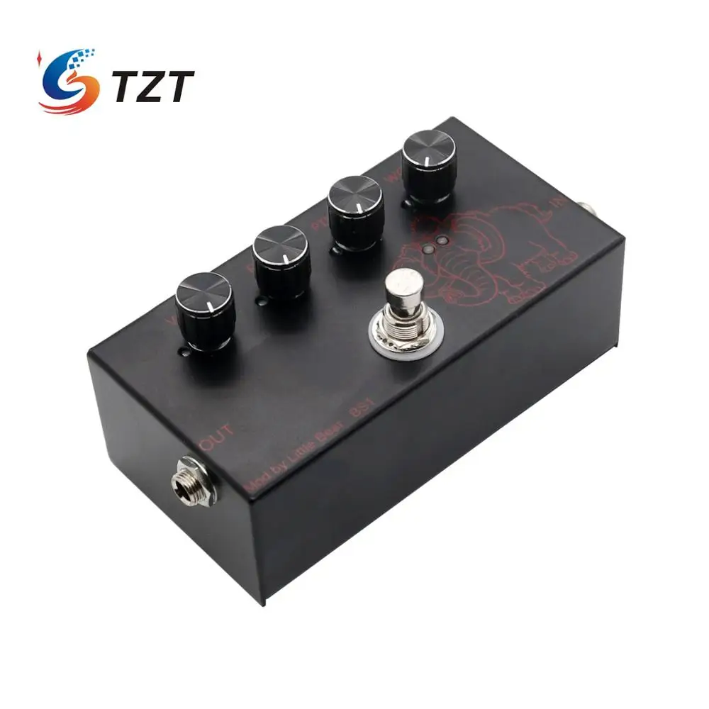 TZT BS1 Мамонт Wooly бас гитара педаль для удаления гитары создания эффектов в