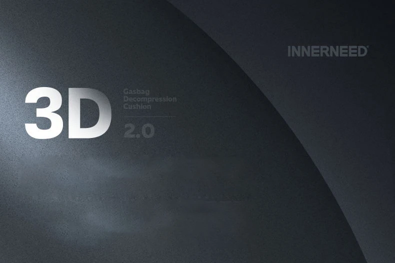 Xiaomi INNERNEED воздушная подушка под спину 3D релаксации декомпрессии массажное сидение для офиса, машины подушки в стиле хип