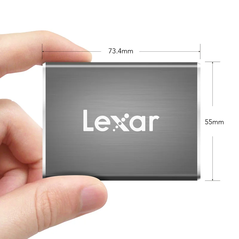 Lexar SL100 портативный SSD USB 3,1 Gen2 внешний SSD жесткий диск HDD 550 МБ/с./с 512 ГБ 240 ГБ твердотельные накопители внешний жесткий диск