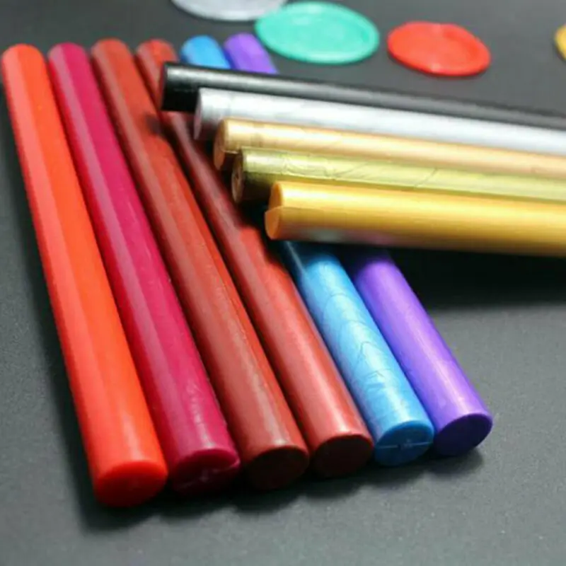 Ретро винтажная Праздничная свадебная открытка штамп уплотнительная восковая