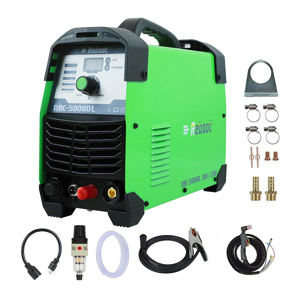 Плазменный резак Pilot Arc CUT 50Amp Non Touch 110/220V IGBT аппарат для воздушно-плазменной резки