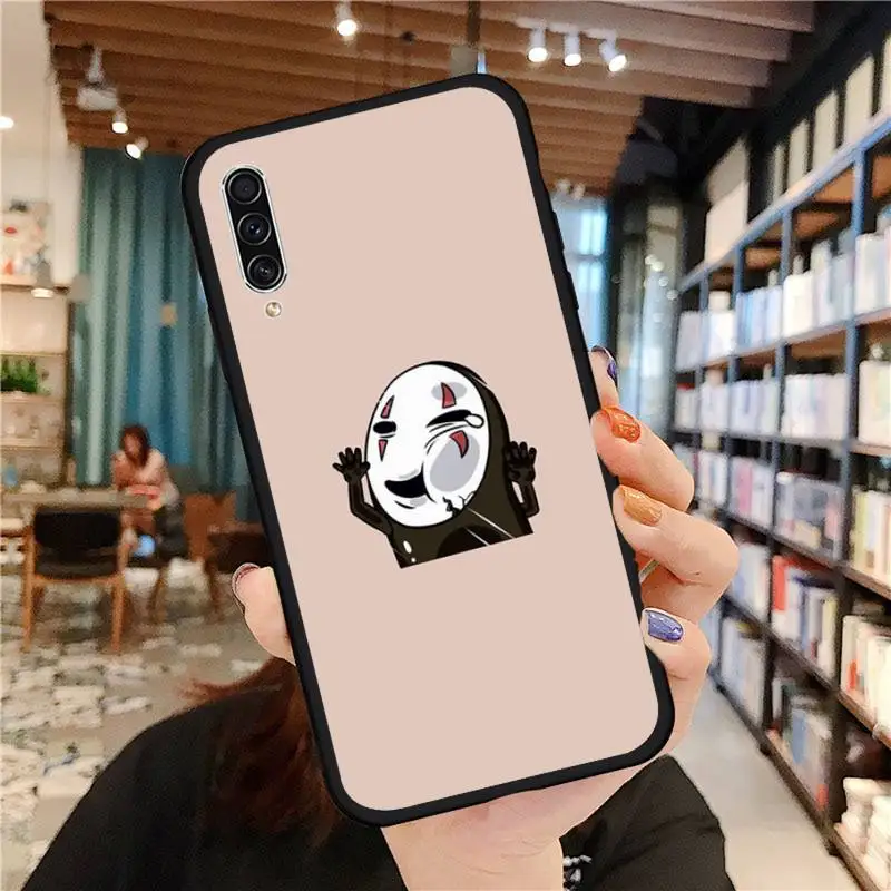 

Faceless man Studio Ghibli Spirited Away Phone Case For Samsung galaxy A S note 10 7 8 9 20 30 31 40 50 51 70 71 21 s ultra plus