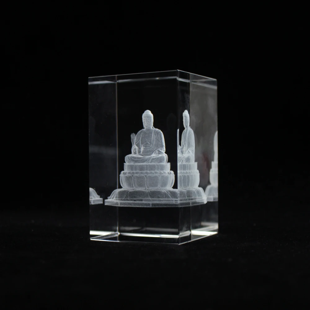 Высококачественная китайская буддистская скульптура Ccrystal статуя Будды храм