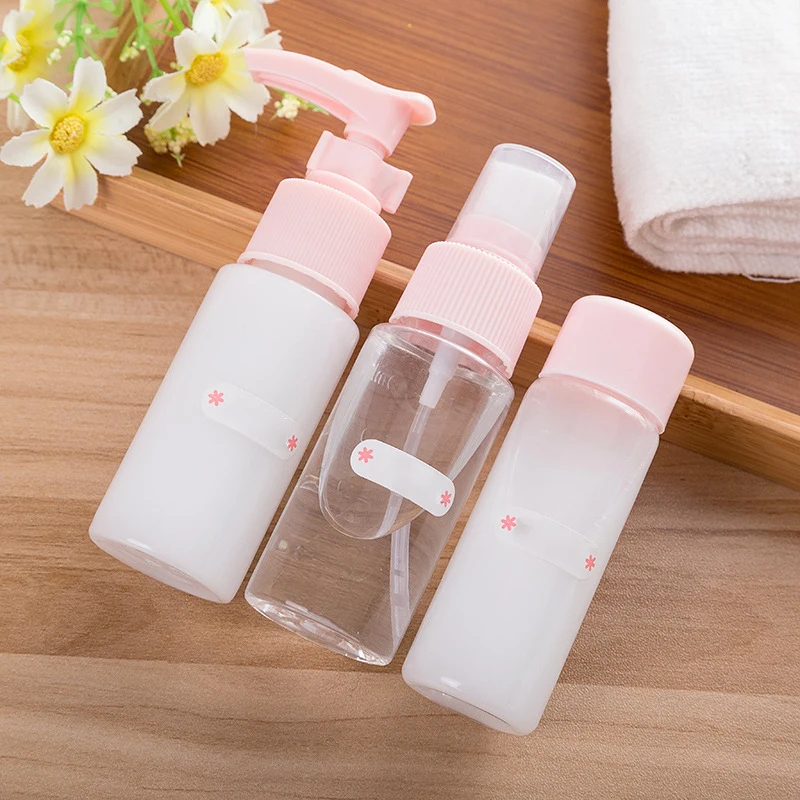 Путешествия Товары набор для хранения 7 комплектов парфюмерный лосьон очищающее