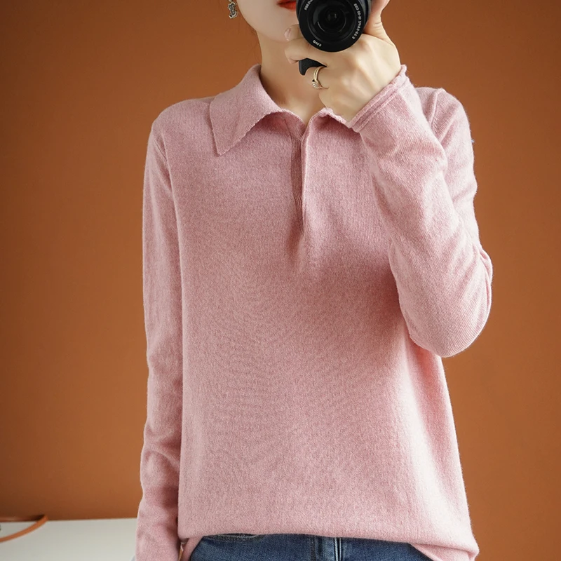 

short sweater women natural 100 wool curl long sleeves turn-down collar short causal top knitted spring top jacket