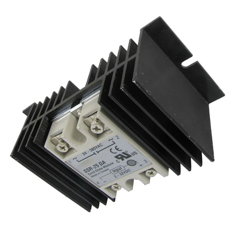 Твердотельные реле постоянного тока в переменный ток SSR 25DA 25A 3 32V 24 380V +