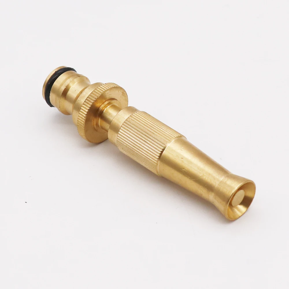 

Garden Irrigation Spray Gun Adjustable Brass Sprinkler Garden Hose Sprinkler System Car Wash lawn Watering Water Gun 1 Pc