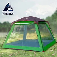 5 8person windbreak camping tent dual layer waterproof large space anti uv tourist tents for outdoor hiking beach travel tienda
