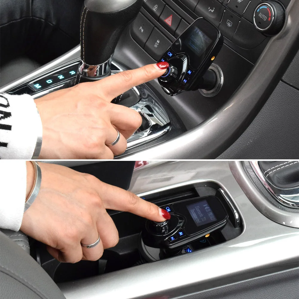 XCGaoon T11 автомобильный комплект громкой связи Bluetooth-совместимый MP3-плеер