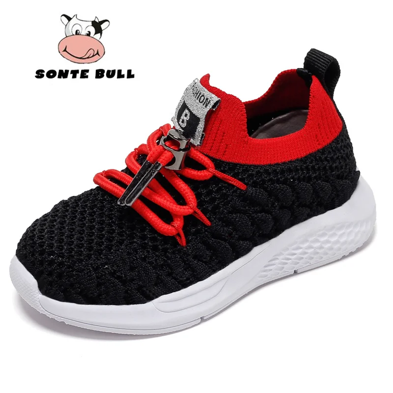 Модная детская обувь мягкий брендовый светильник для мальчиков и девочек