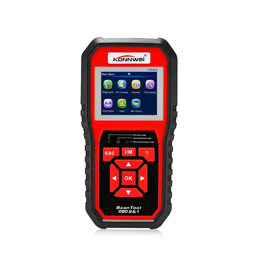 

Professional Universal Car Automotive Code Scanner Diagnostic Tool Auto Code-reader with Bright Color Coded LEDs Indicators